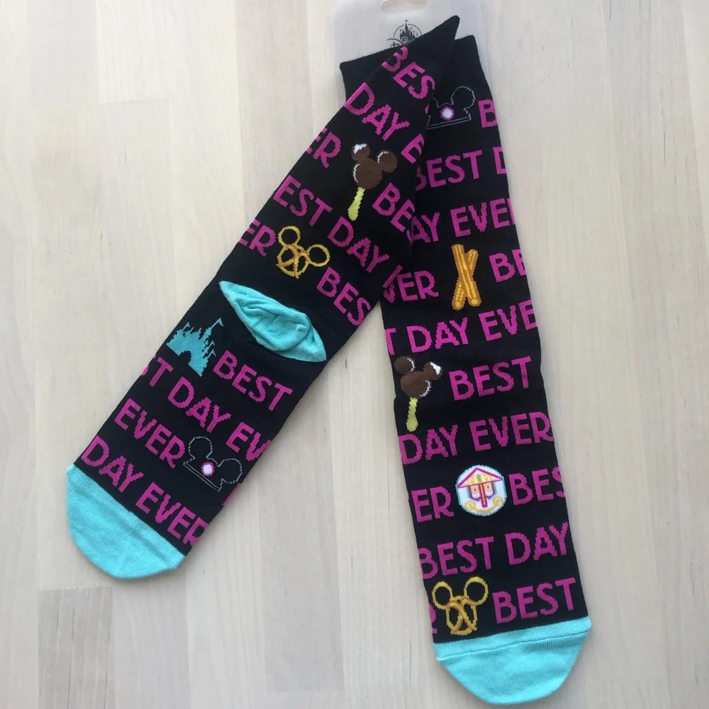 Disney Parks Best Day Ever Snacks Sock